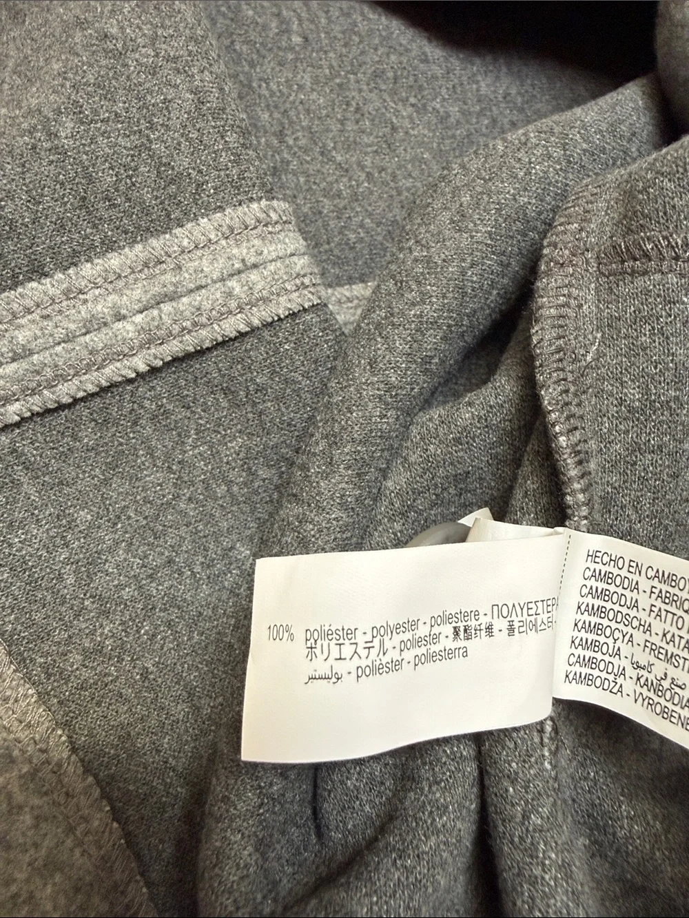 ZARA double breasted coat gray